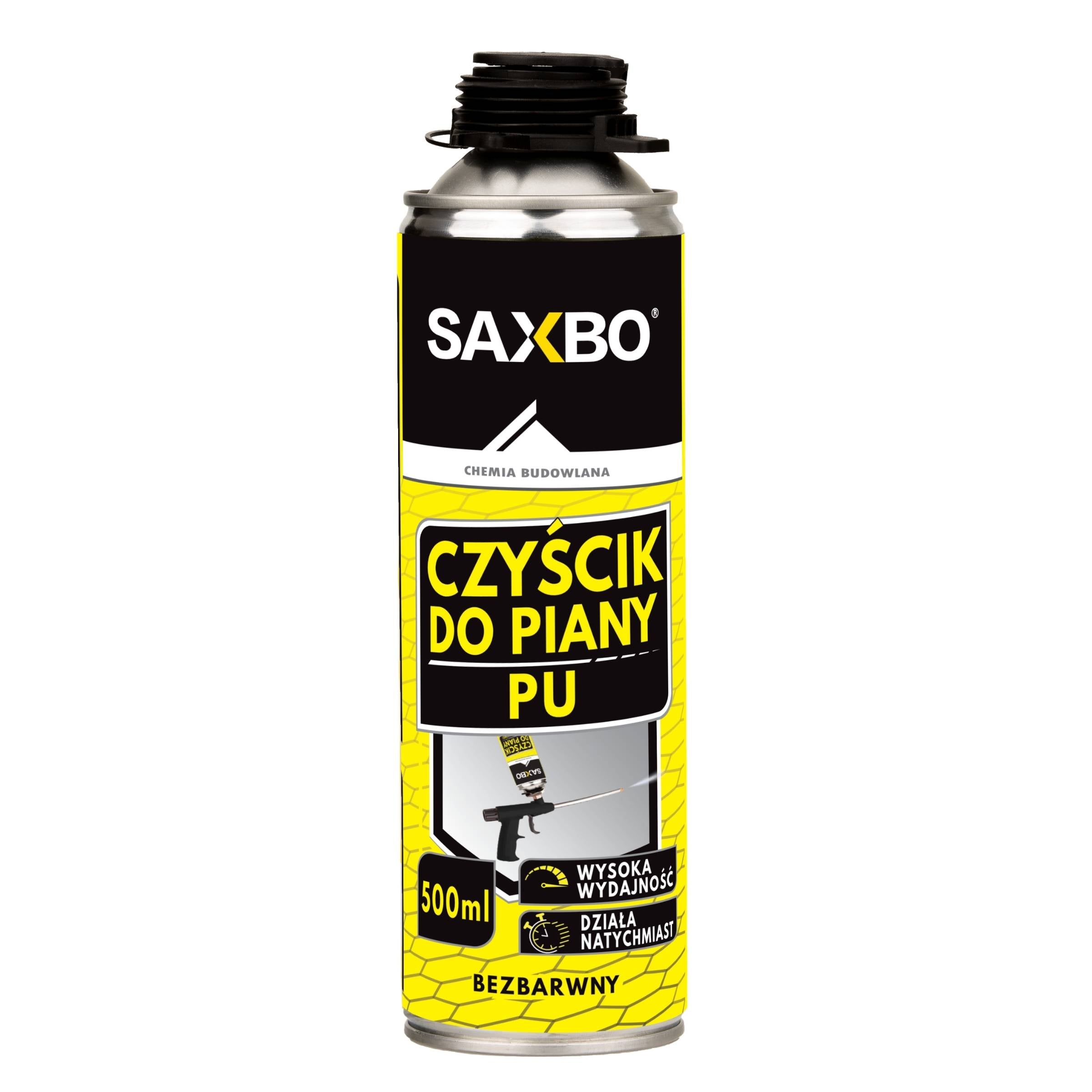 Czyścik do piany i pistoletów SAXBO 500ml