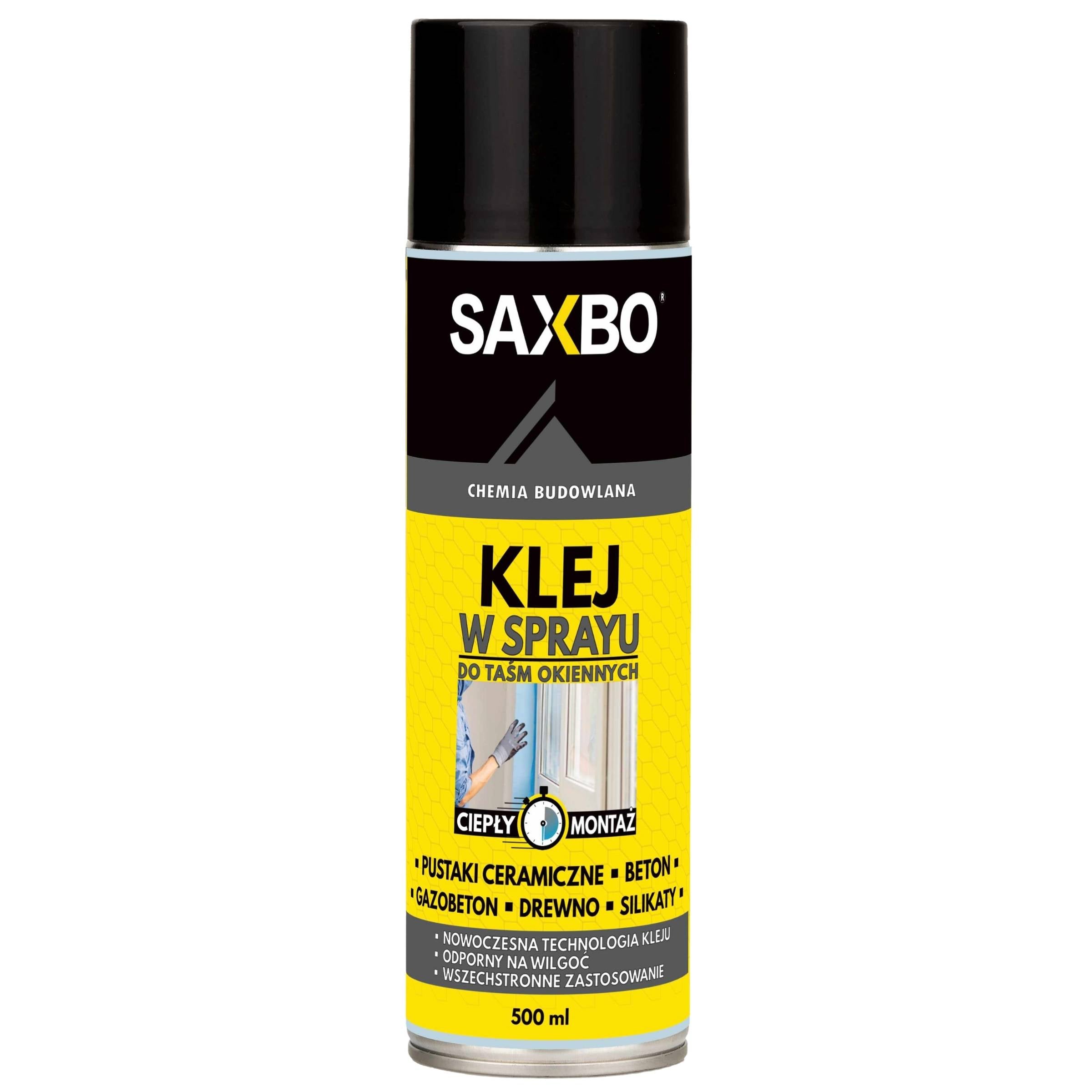Klej i Primer w sprayu do taśm okiennych i EPDM 500ml