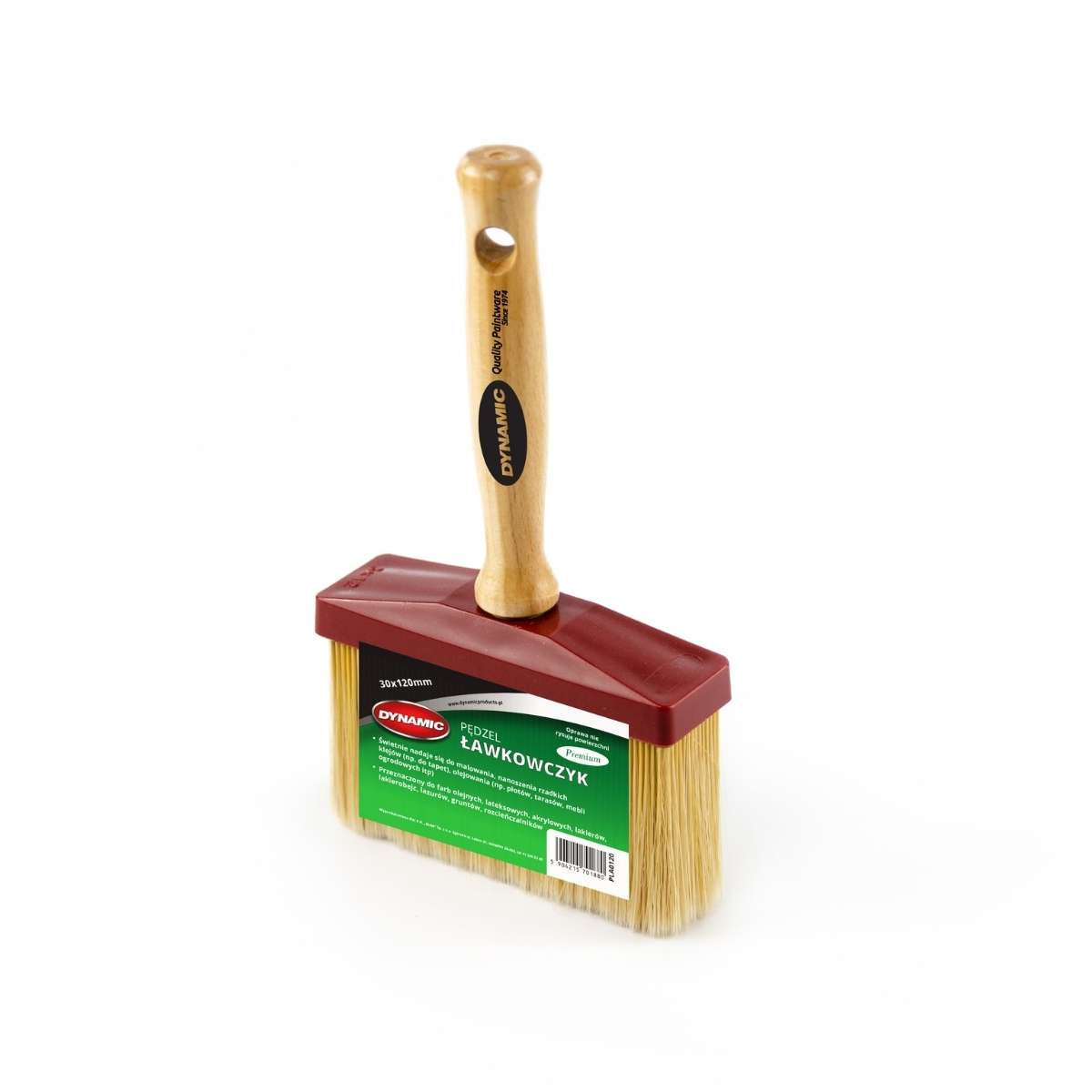 Pędzel Ławkowczyk DYNAMIC – Uniwersalny do Malowania i Konserwacji