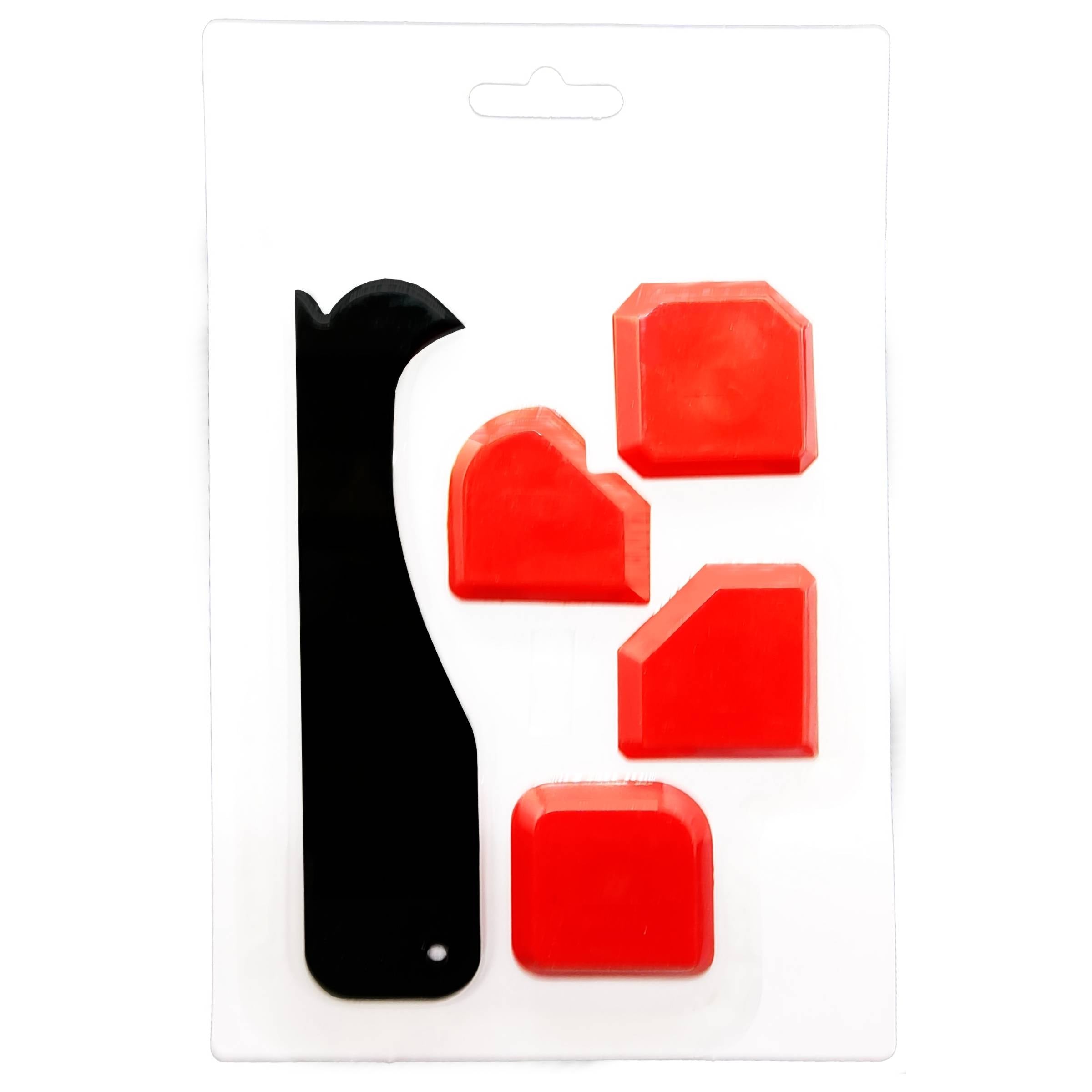 Szpatułki do uszczelniaczy + skrobak do usuwania silikonu