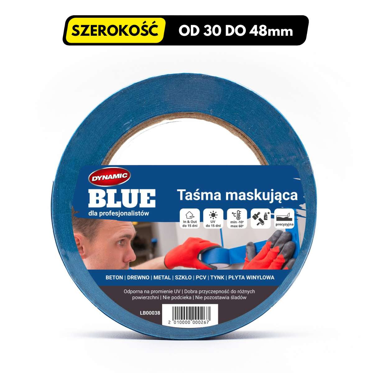 Taśma Malarska DYNAMIC BLUE