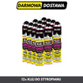 Zestaw 12x Klej do styropianu EXPRESS – Pakiet Kartonowy
